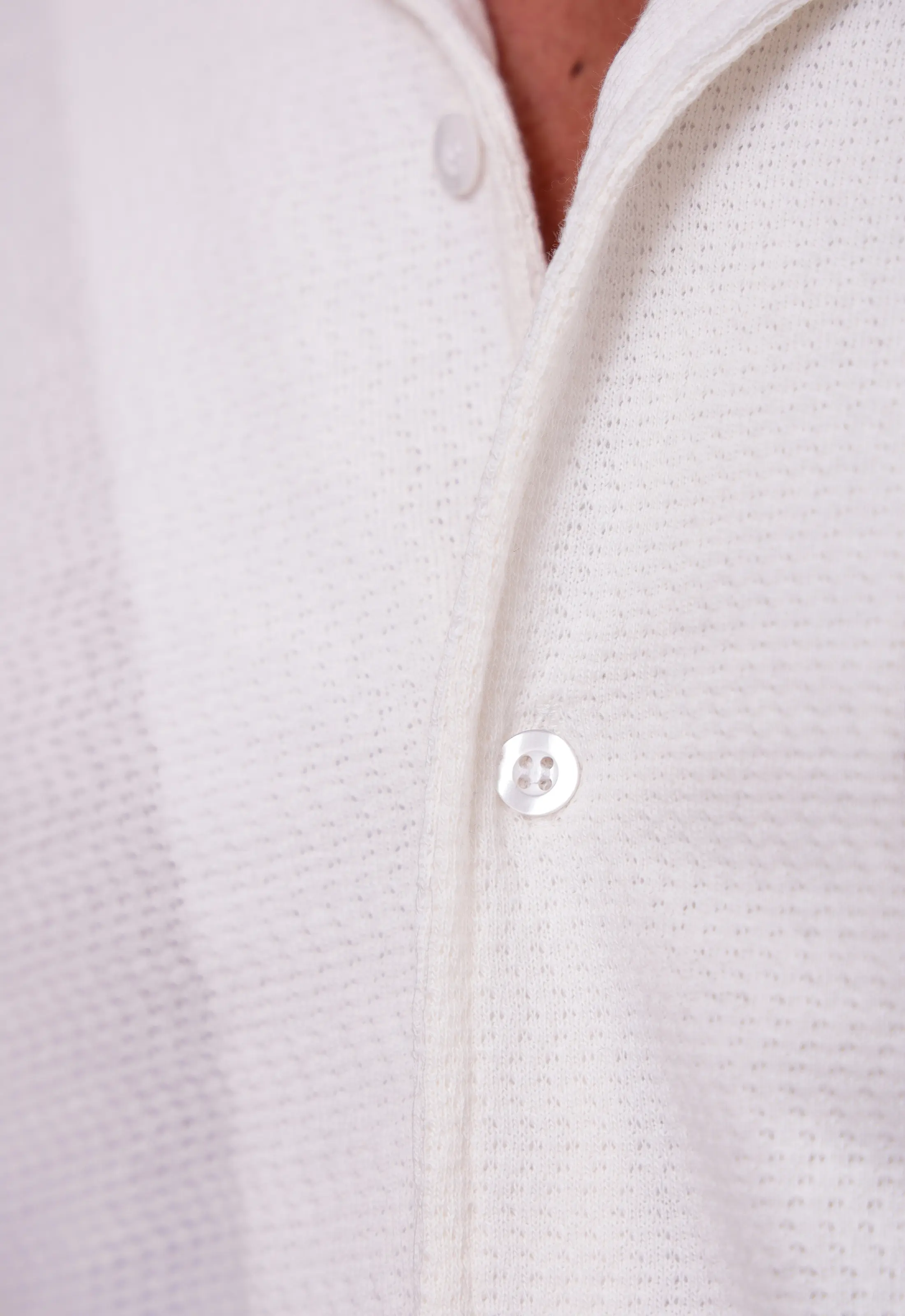 Camisa Masculina Tricot Branca