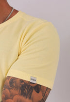 Camiseta Masculina Tricot Amarela
