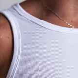 Camiseta Regata Americana Masculina Branca