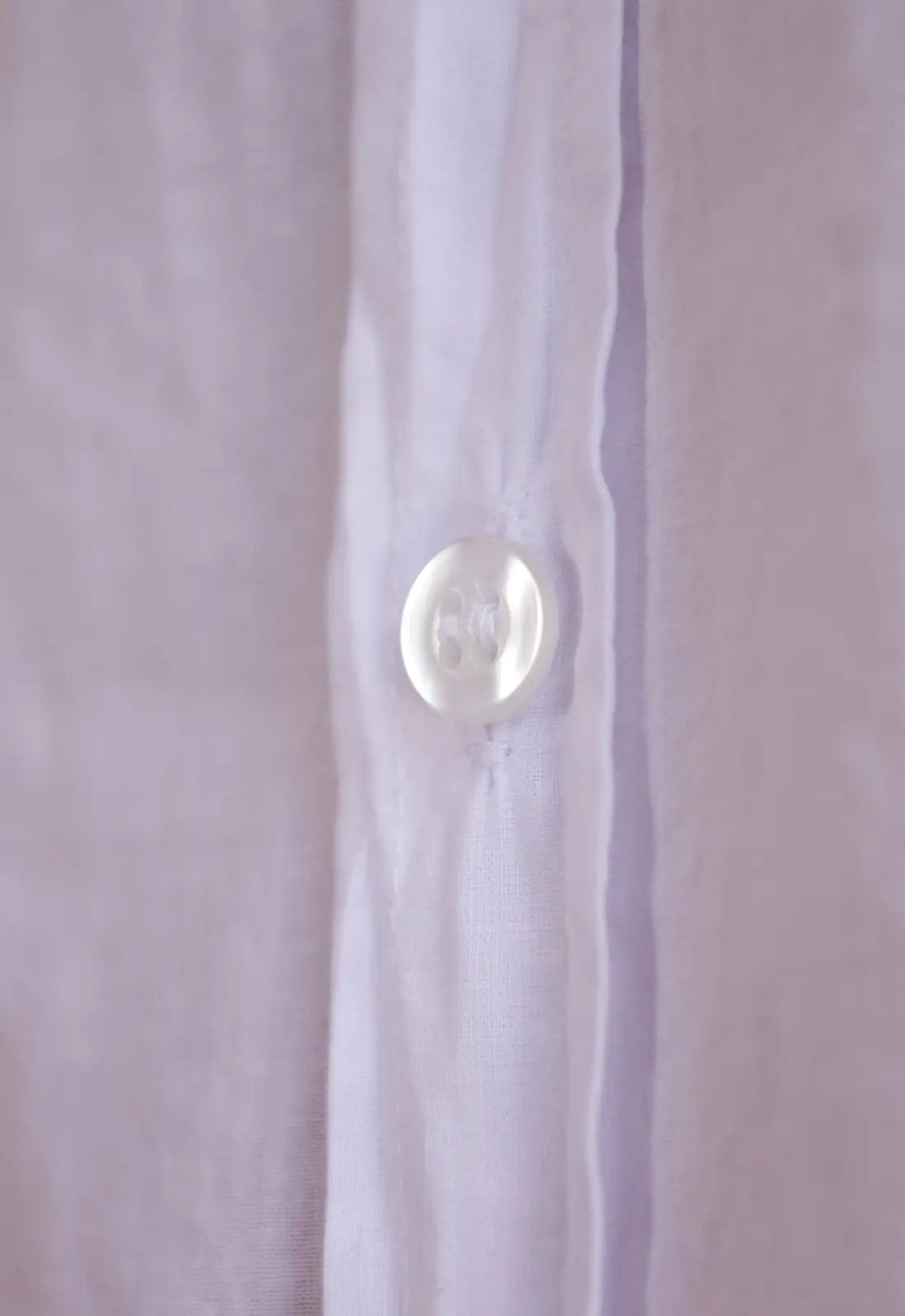 Camisa Masculina Gola Padre Tecido Leve Branca