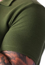 Camisa Polo Italiana Tricot Verde