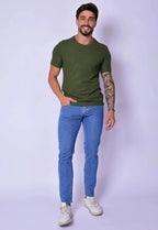 Camiseta Masculina Tricot Verde