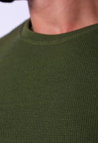 Camiseta Masculina Tricot Verde