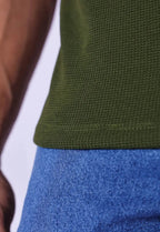 Camiseta Masculina Tricot Verde