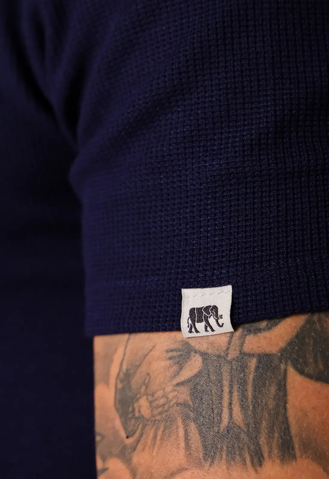 Camiseta Masculina Tricot Azul Marinho