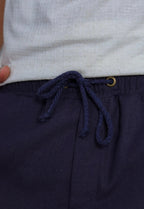 Shorts de Linho Masculino Marinho