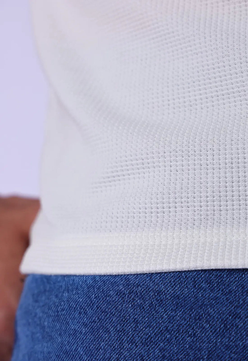 Camiseta Masculina Tricot Branca