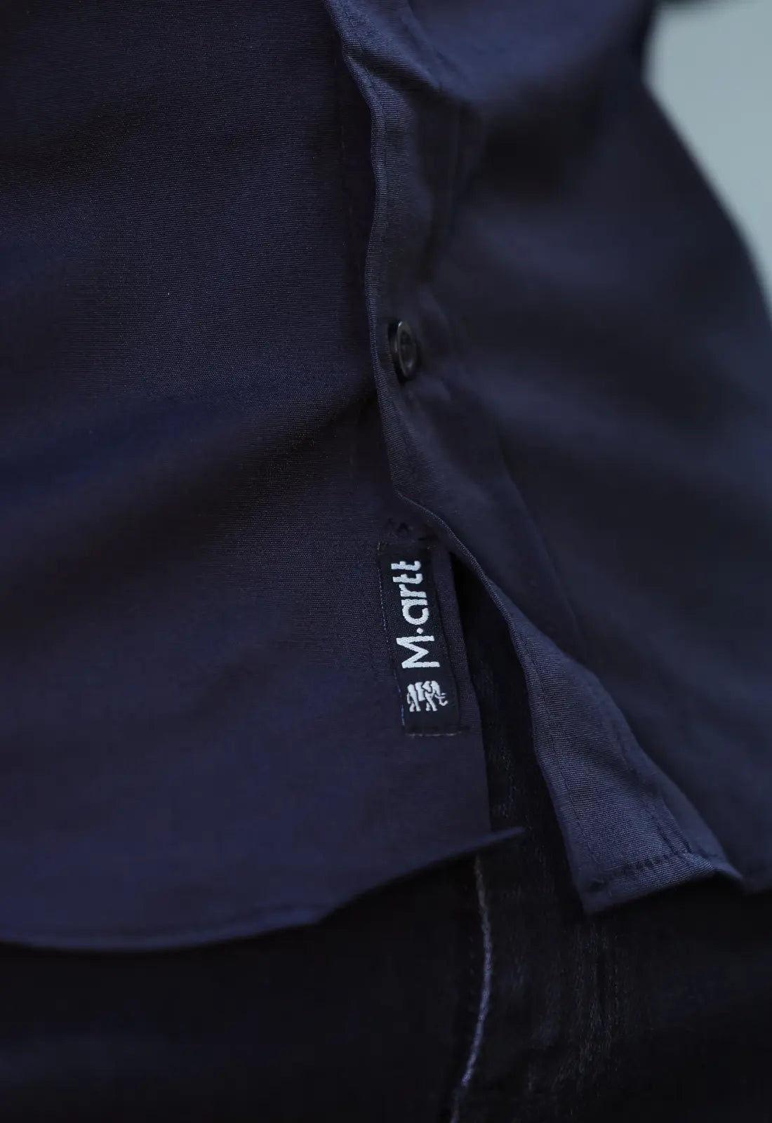 Camisa Masculina Manga Curta Slim Preta