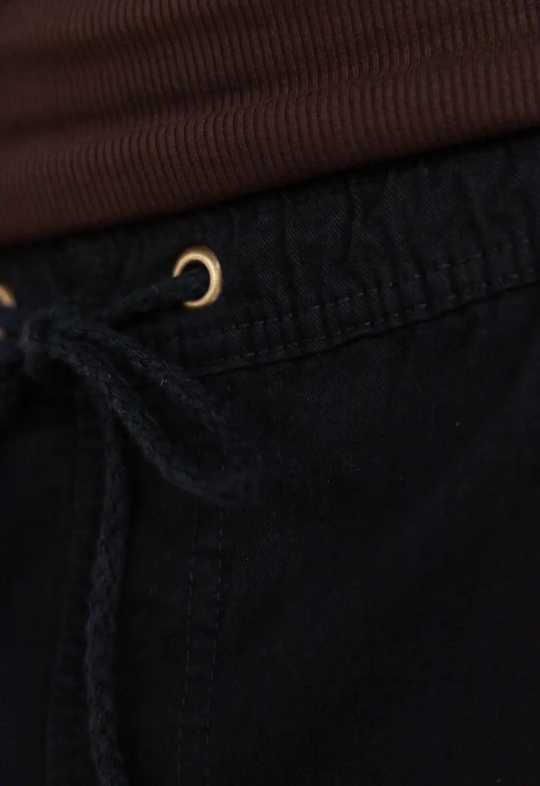 Bermuda de Sarja Masculina Preta