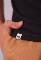 Camiseta Regata Machão Masculina Preta